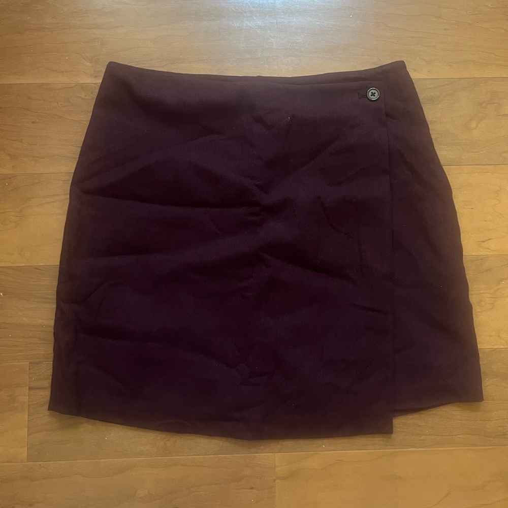 Banana Republic Dark Purple Mini Skirt